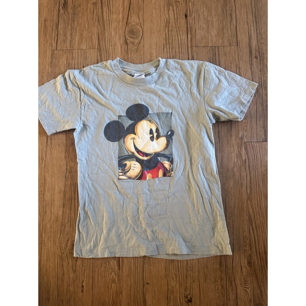 Vintage Y2K Disney Mickey Mouse Vintage  Tshirt Size Small #118